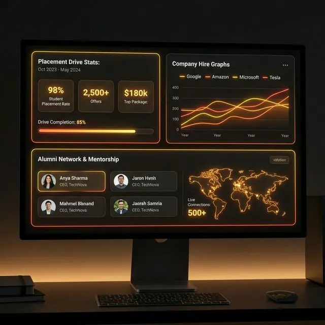 Placement Management Dashboard