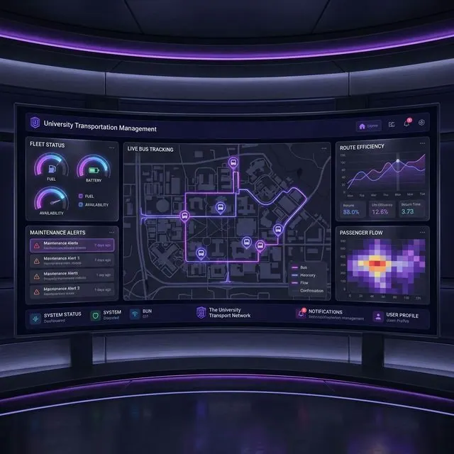 Transportation Management Dashboard